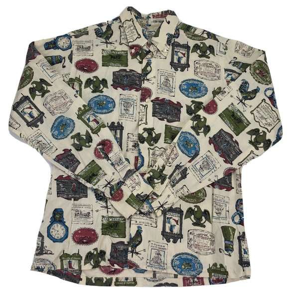 The Country Mens Button Down Shirt - Picture 1 of 5